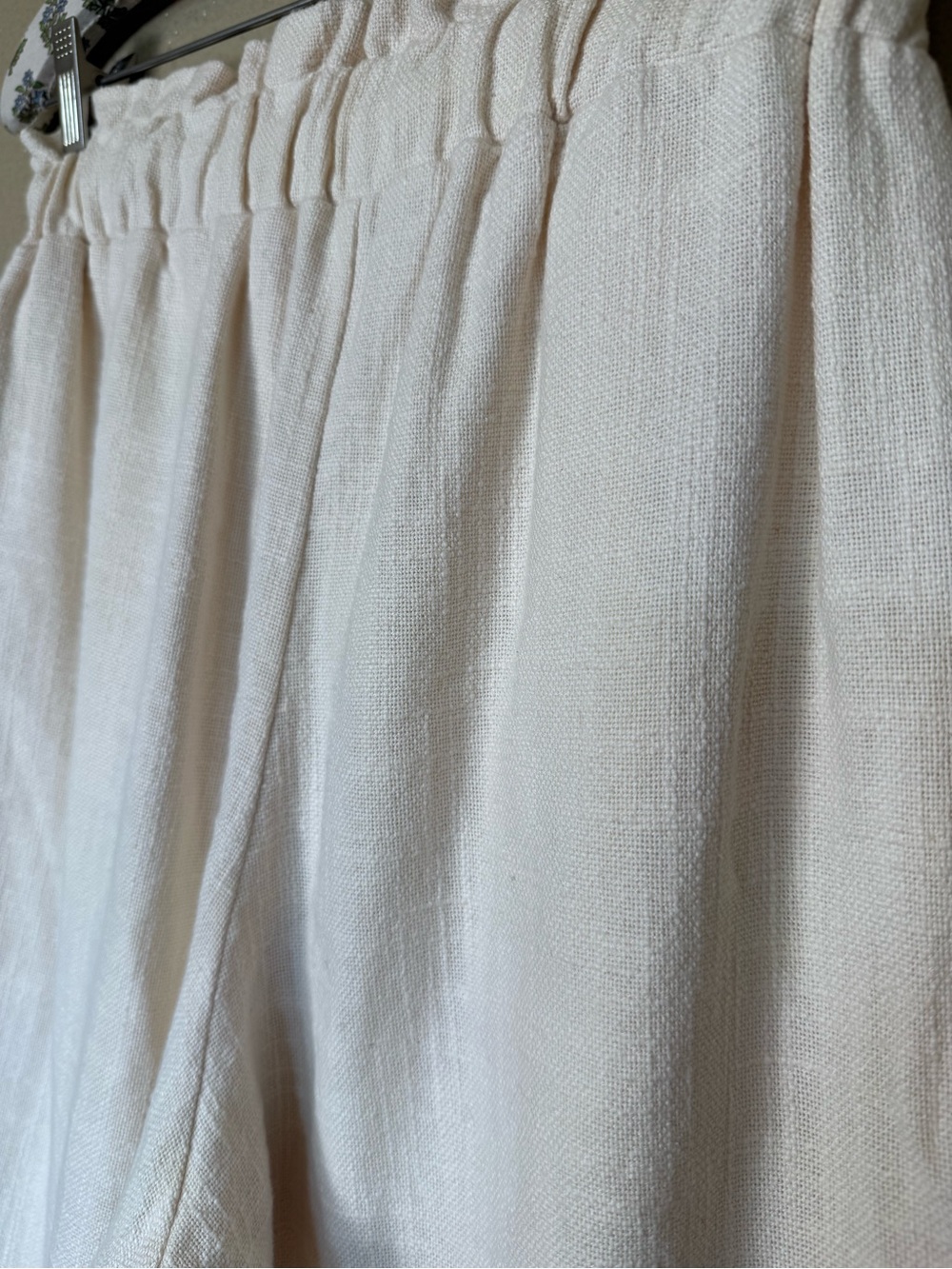 Harly Jae Natural Hemp Paper Bag High Waist Pants Size S/M - Picture 4 of 6